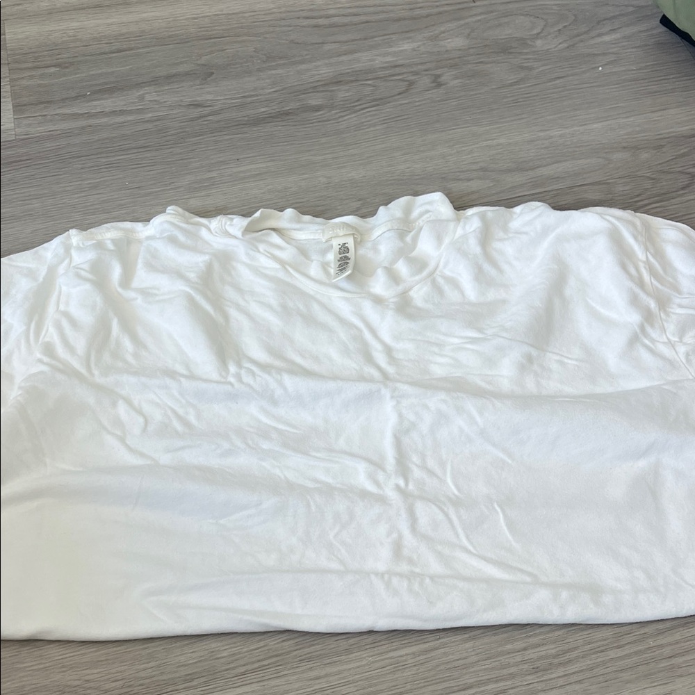 SKIMS White Short Sleeve Tee